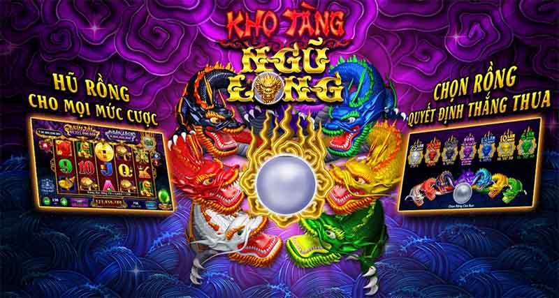 Game nổ hũ kho tàng ngũ long